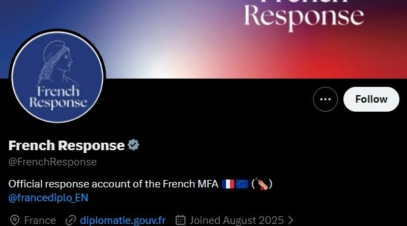 França utiliza ironia e memes no X para responder a declarações dos EUA, incluindo as de Marco Rubio