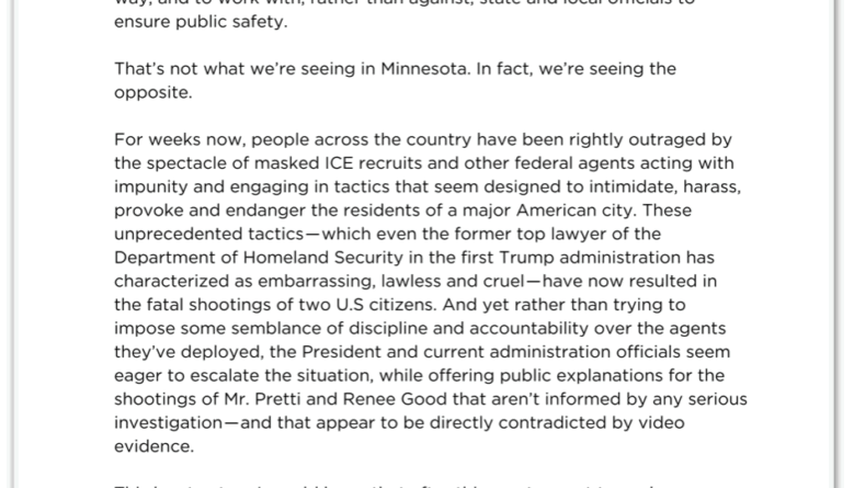 Obama alerta sobre ataque a valores após morte de homem pelas mãos do ICE