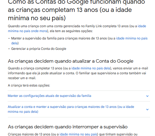Pais ativam controle parental e Google ensina crianças acima de 13 anos a desativá-lo