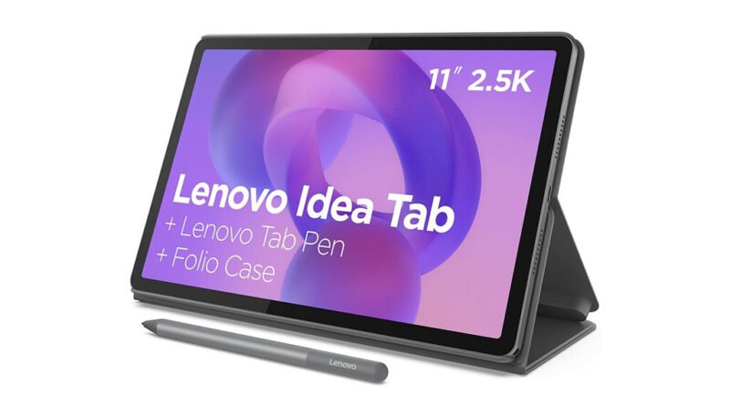 Tablet Lenovo Idea Tab com caneta e capa tem preço reduzido em oferta exclusiva na Amazon