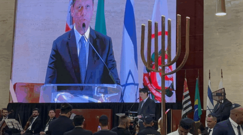 Tarcísio alerta que Brasil não deve se deixar levar pelo ódio