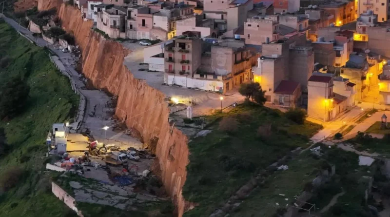 Tempestade ameaça localidade da Sicília com risco de deslizamentos e danos severos