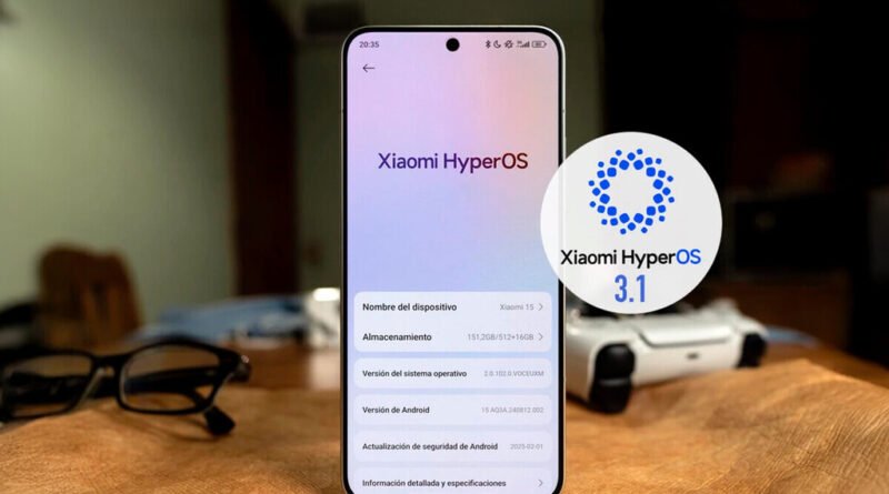Xiaomi avança com HyperOS 3.1 e amplia lista de modelos compatíveis