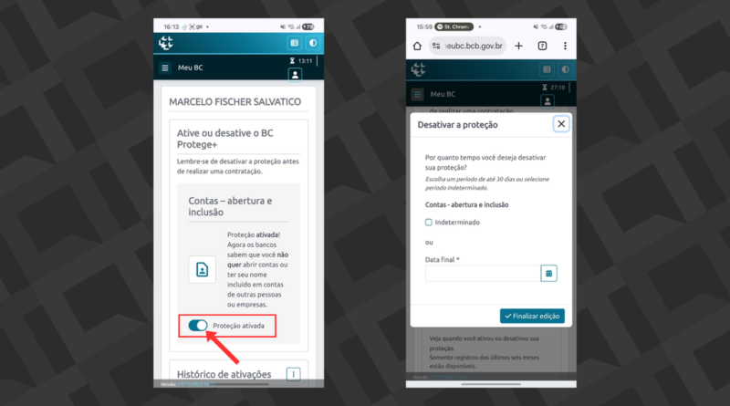 Banco Central lança BC Protege+ para proteger contas contra fraudes