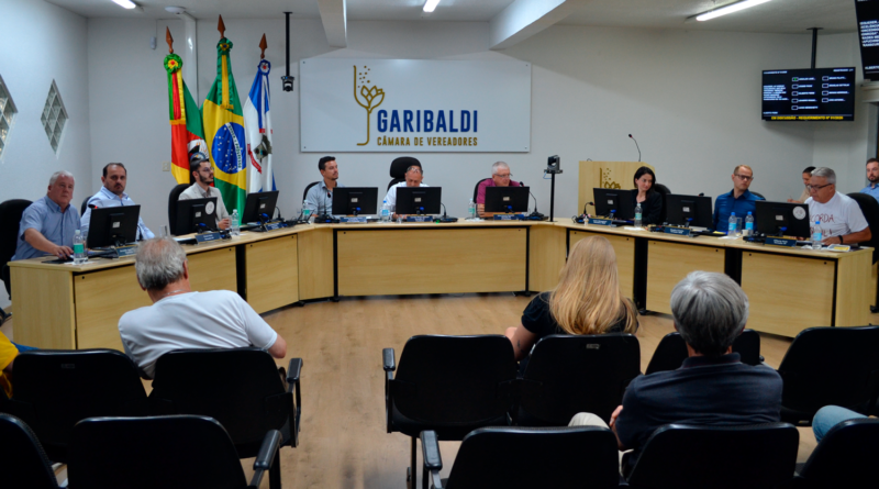 Câmara de Garibaldi elege lideranças partidárias e inicia tramitação de seis projetos