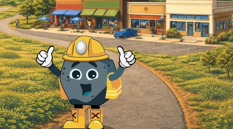 Coalie é o novo mascote de Trump após se tornar um pedaço de carvão