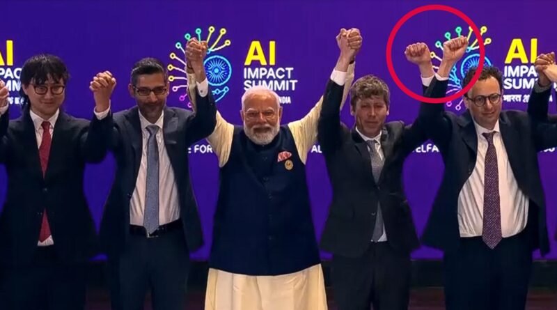 Criador do ChatGPT rejeita foto de mãos dadas com rival durante evento de IA