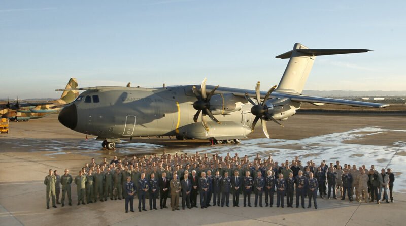 Espanha desenvolve laser para proteger espinha dorsal da Marinha com A400M pronto para combate