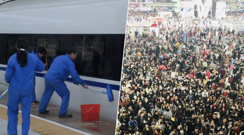 Estação chinesa treina funcionários para economizar 2 segundos em tarefas e registra aumento de 30.000 passageiros