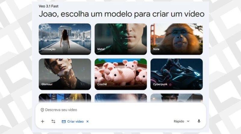 Gemini lança novos modelos para auxiliar na criação de vídeos com inteligência artificial