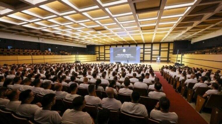 Governo do Estado dá boas-vindas a 643 novos servidores com aula inaugural sobre a estrutura da Polícia Penal