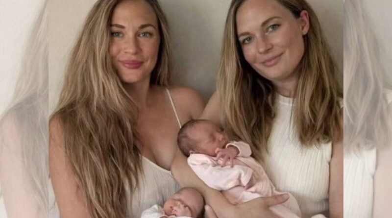 Irmãs gêmeas celebram 32 anos e dão à luz no mesmo dia