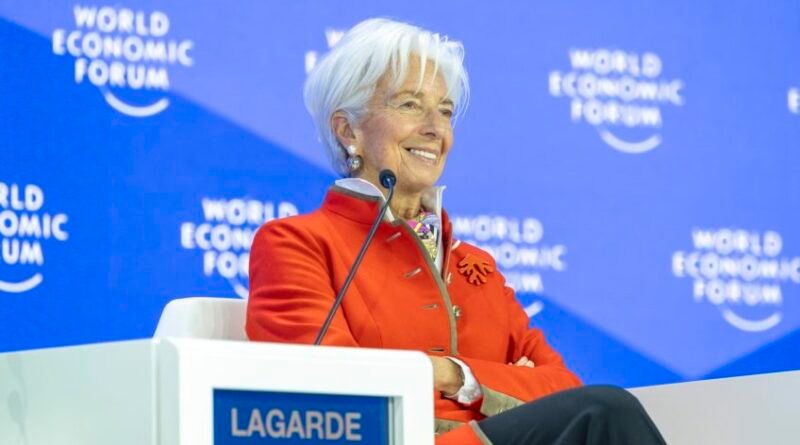 Lagarde deve deixar o BCE antes do término de seu mandato, aponta publicação