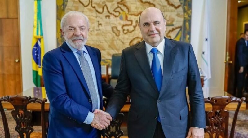 Lula se reúne com primeiro-ministro da Rússia para debater comércio