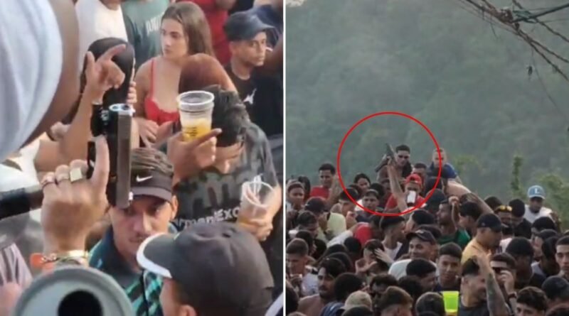 MC Urubuzinho leva agitação do Carnaval a Santos com pancadão e rajadas de tiros