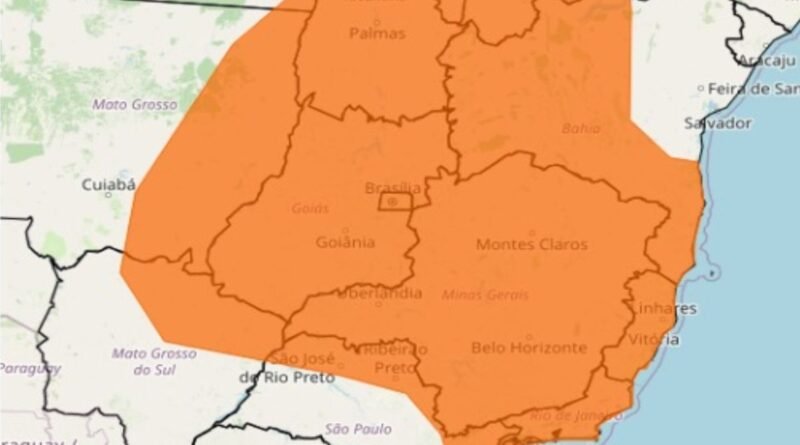 Minas Gerais em alerta para chuvas e ventos de até 100 km/h