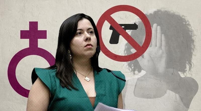Sâmia sugere restrição de acesso a armas para investigados por violência doméstica