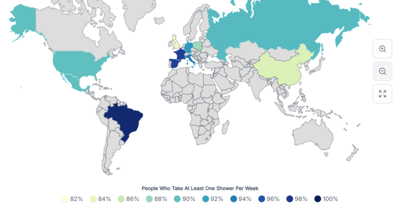 A surpreendente realidade da higiene no Brasil que torna o país uma exceção global