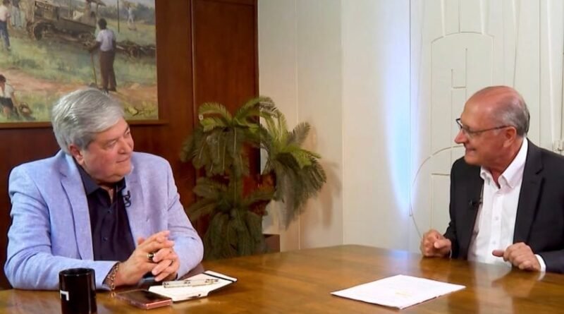 Alckmin declara Haddad como o candidato ideal para todas as situações