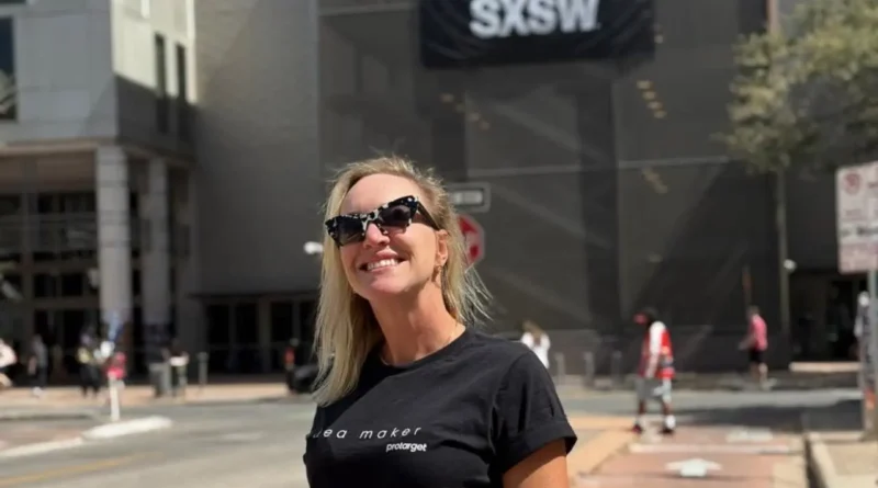 Annie Müller, publicitária, representa a Protarget no SXSW 2026