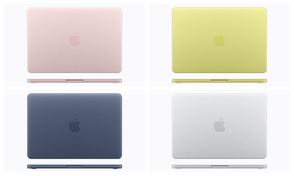 MacBook Neo em 4 cores