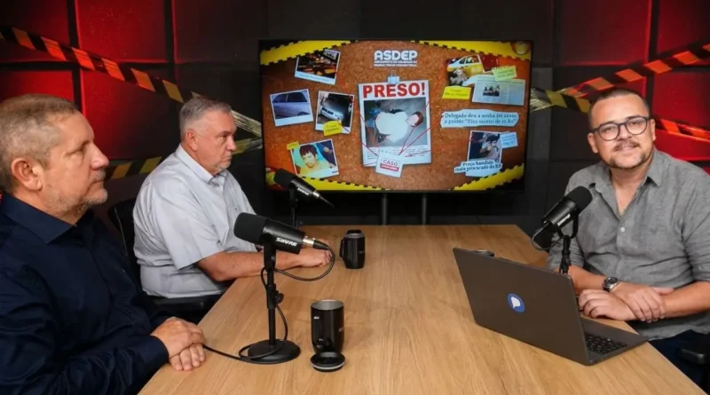 Asdep lança podcast de true crime revelando bastidores da Polícia Civil