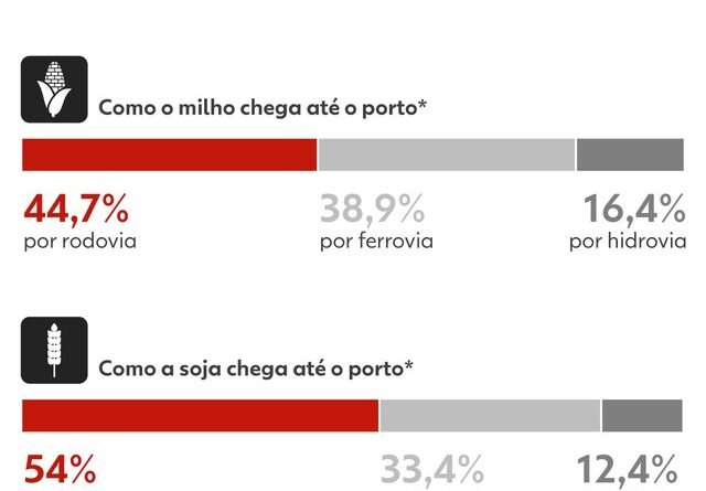 Caminhoneiros enfrentam condições precárias em porto no Pará com falta de água e banheiro por dias, evidenciando falhas no transporte de safras