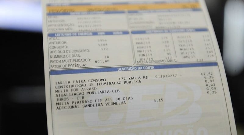 Comissão aprova registro fotográfico das leituras na conta de energia