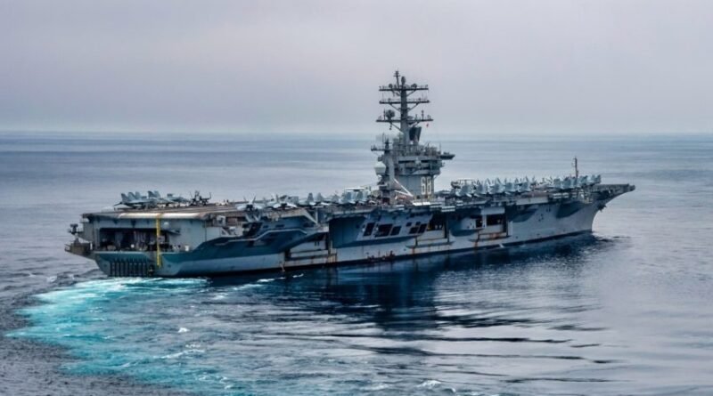 EUA destacam porta-aviões para exercícios navais no Brasil