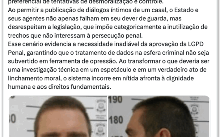 Gilmar afirma que vazamento de mensagens de Vorcaro infringe direito à intimidade