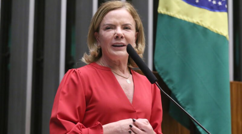 Gleisi denuncia manipulação eleitoral em greve de caminhoneiros