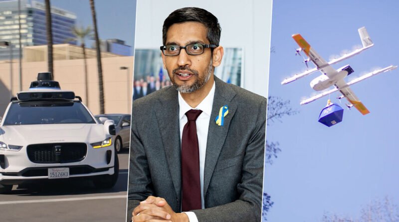 Google destina US$ 692 milhões ao CEO, condicionado ao sucesso dos carros autônomos