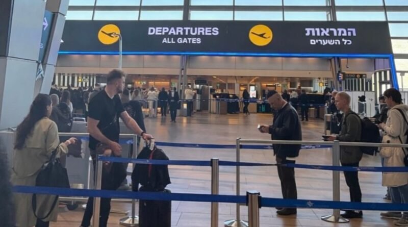 Israel impõe restrições às operações no aeroporto de Tel Aviv