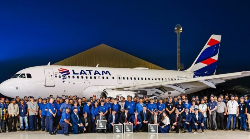 Latam adiciona primeiros aviões da Embraer à sua frota