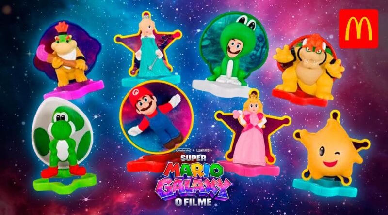 McDonald's apresenta brindes e cardápio especial em homenagem a Super Mario Galaxy