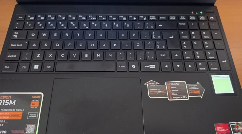 Positivo Vision N15M é lançado com Minitela, inteligência artificial e processador de nova geração por R$ 2.699