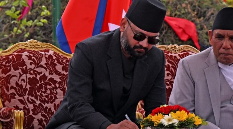 Rapper Balendra Shah é empossado como primeiro-ministro do Nepal