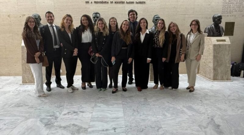 Trainees do Poder360 realizam visita ao Supremo Tribunal Federal