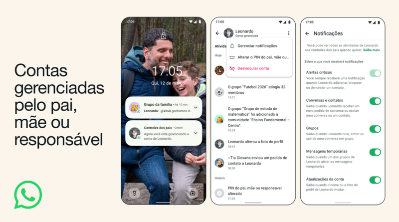 WhatsApp apresenta novas regras para contas gerenciadas por pais