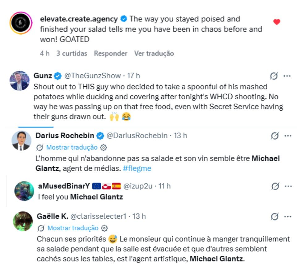 Reações nas redes sociais