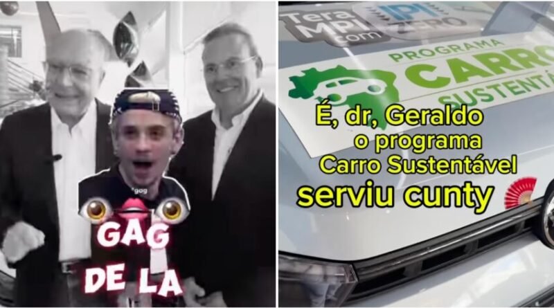 Alckmin expressa satisfação com aumento nas vendas de carros flex