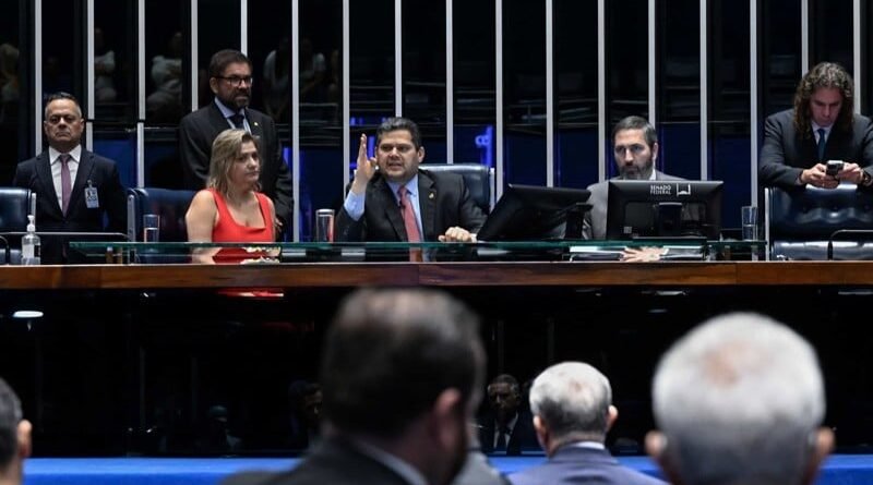 Alcolumbre agenda sessão para discutir veto ao PL da Dosimetria no dia 30