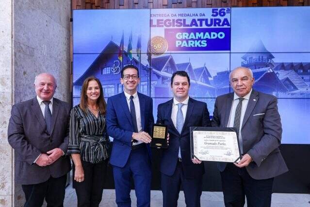 Assembleia Legislativa do Rio Grande do Sul presta homenagem a Gramado Parks