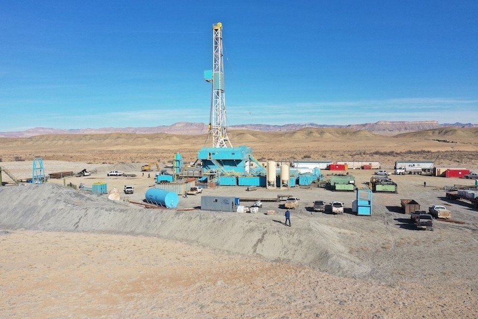 Área de exploração de petróleo da Zephyr Energy em Utah, nos Estados Unidos.