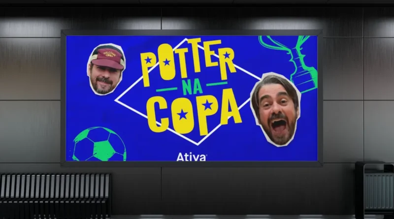 Ativa lança projeto com Luciano Potter para a Copa do Mundo