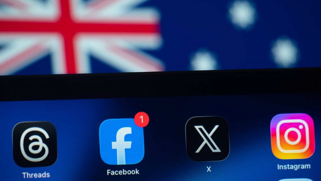 austrália redes sociais