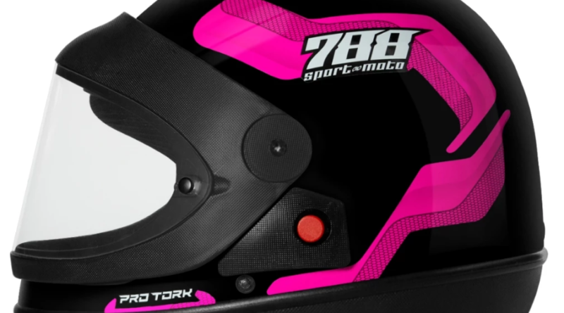 Capacete fechado disponível por R$ 75,90 com cupom exclusivo na Shopee somente hoje