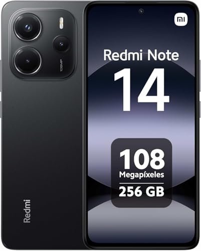 Smartphone Xiaomi Redmi Note 14 Midnight Black 8GB RAM 256GB ROM
