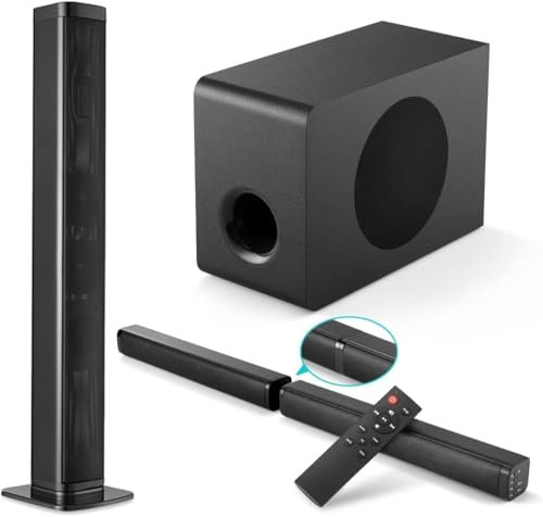 Soundbar 2.1 Canais Home Theater 3D Surround 360°