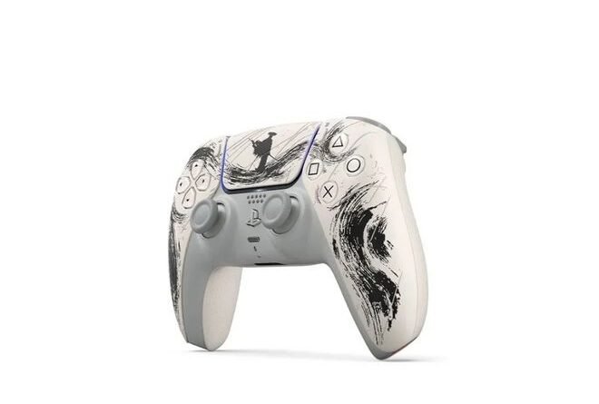 Combo especial une controle DualSense e Ghost of Yotei com parcelamento em 10 vezes